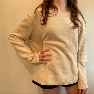 Jenni Kayne tan sweater, size medium